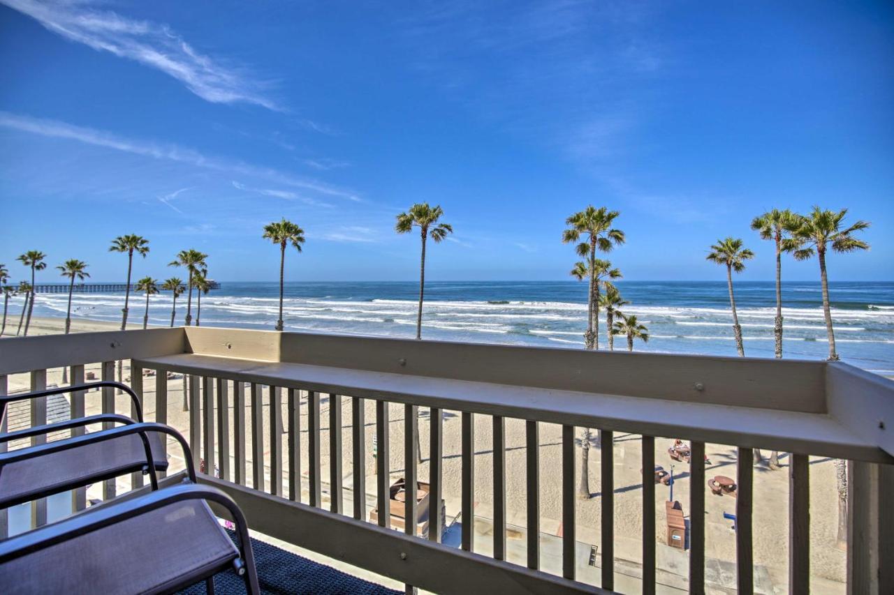 Stunning Oceanside Condo Walk To The Beach! Exterior photo