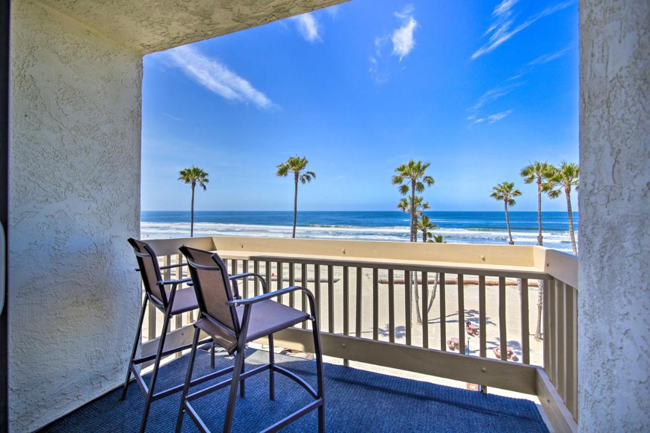 Stunning Oceanside Condo Walk To The Beach! Exterior photo