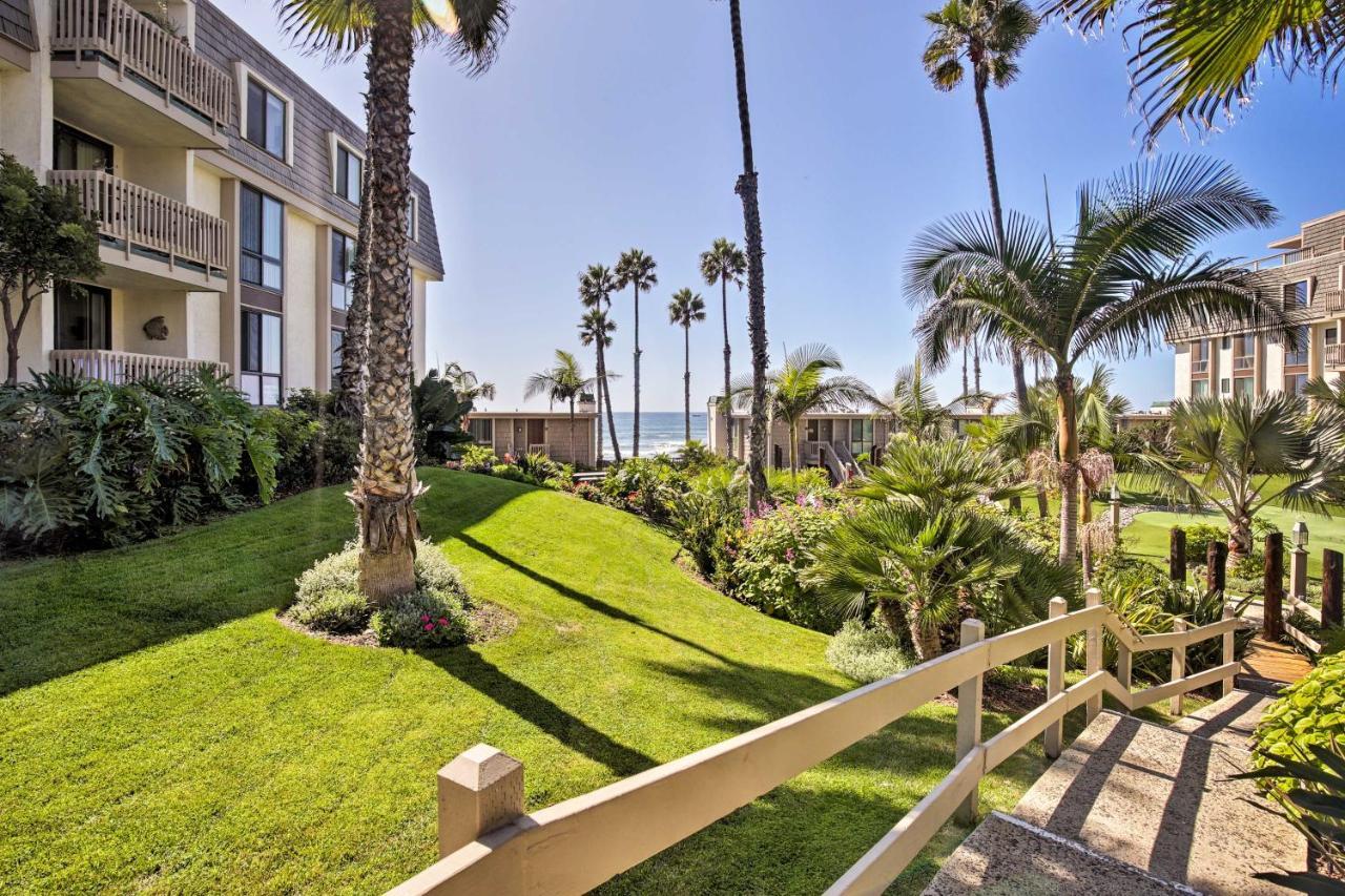 Stunning Oceanside Condo Walk To The Beach! Exterior photo